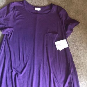 Purple med Carly Dress